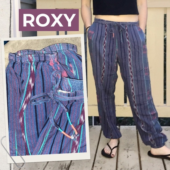 SOLD • ROXY • Tribal Lounge Pants • Multicolor - Picture 9 of 9